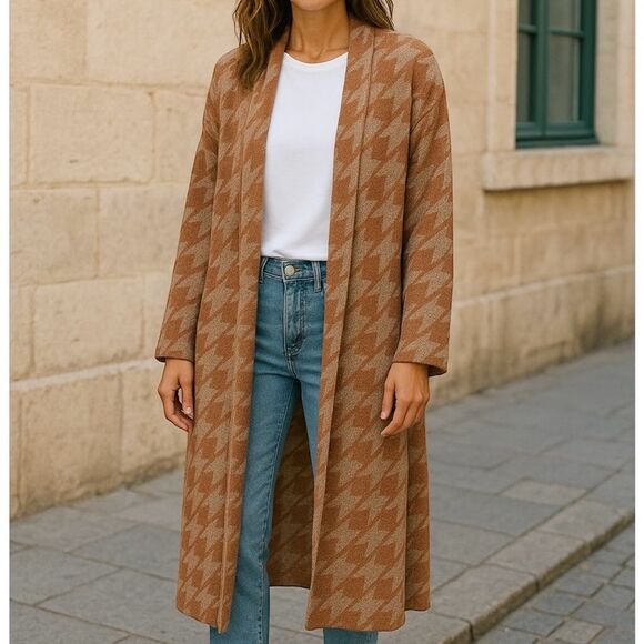 Aztec Sweater Duster - Picture 7 of 7